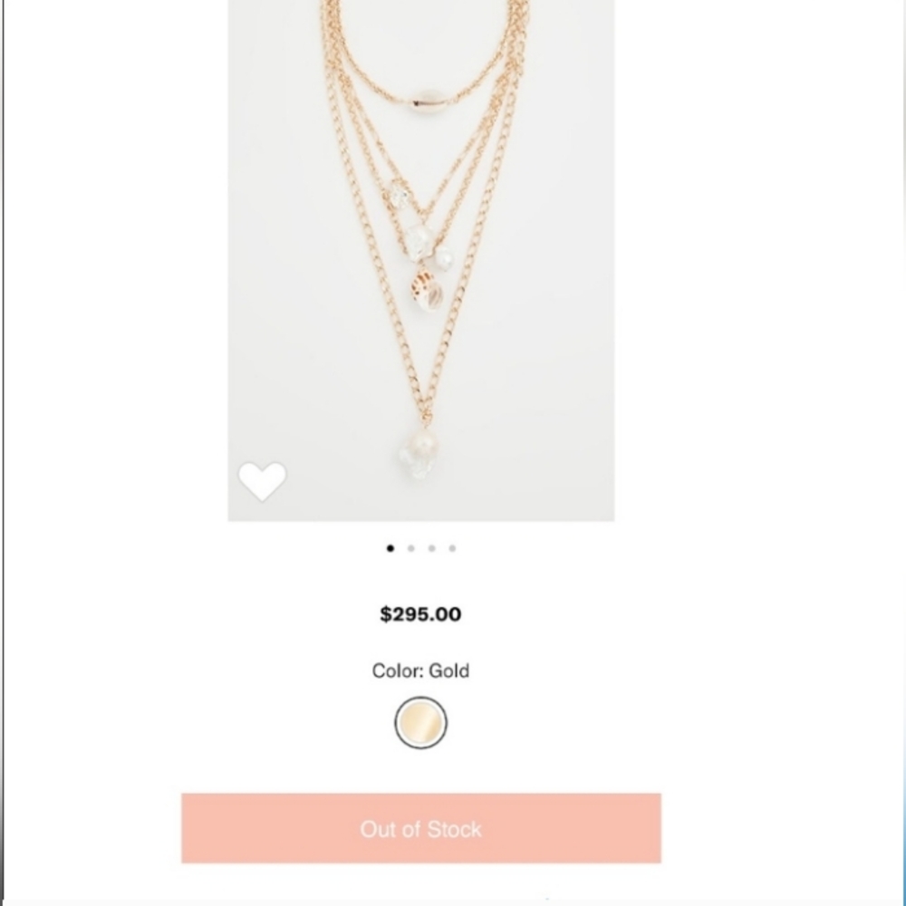 Free People Dannijo Shell Multi-Layer Necklace - Picture 3 of 3